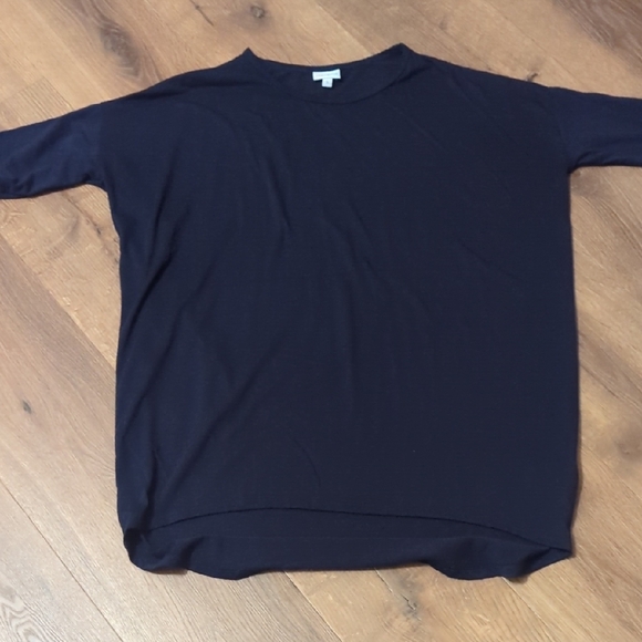 LuLaRoe Women's Navy Blue Blouse - Picture 1 of 2